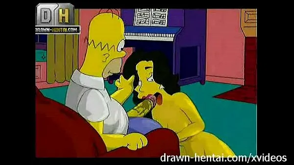Simpsons Porn - Threesome Video mới lớn