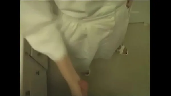 Big Naughty nurse gives patient a handjob new Videos