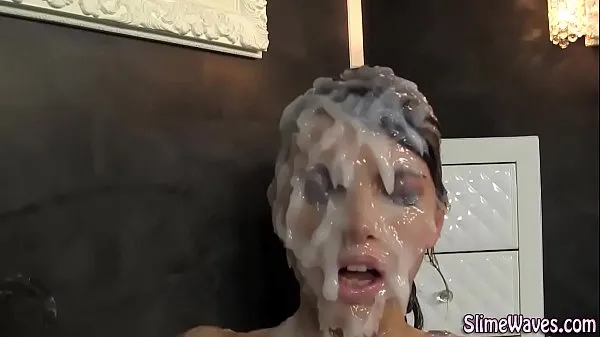 Big Slime covered glam babe new Videos