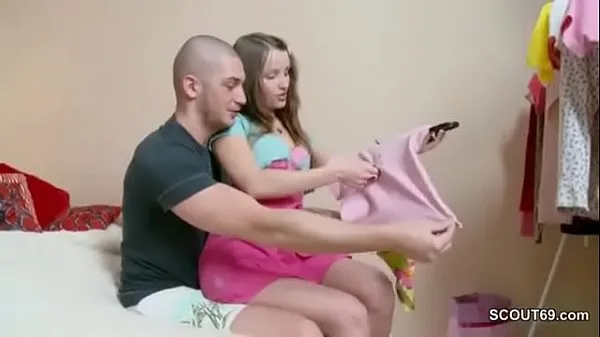 Big Skinny sister want to be pregnant and Step-Bro Helps new Videos