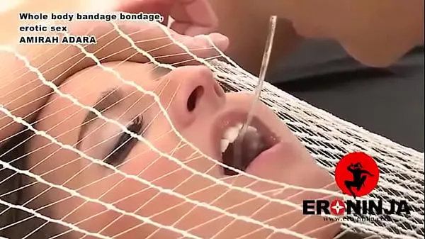 Grote Whole-Body Bandage bondage,erotic Amira Adara nieuwe video's