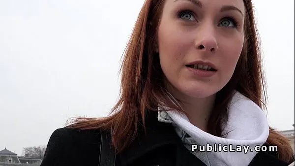 Grote Russian redhead banged pov nieuwe video's
