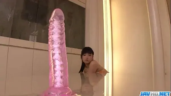 Velká Impressive toy porn with hairy Asian milf Satomi Ichihara nová videa