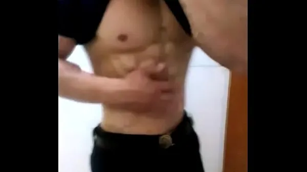 Veliki china chinese gay muscle guy young man amateur selfie solo wank 中国 筋肉 肌肉 年轻 同性恋 同志 手淫 自拍 novi videoposnetki