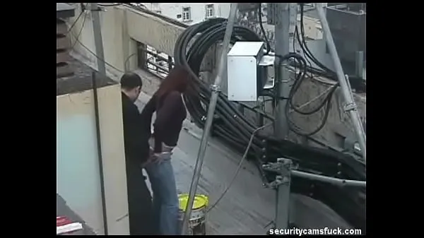 Büyük Spy Cam Catch Fucking on Roof Top yeni Video