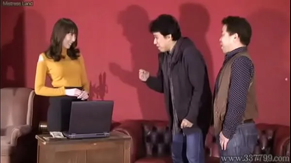 Big Japanese femdom threesome new Videos