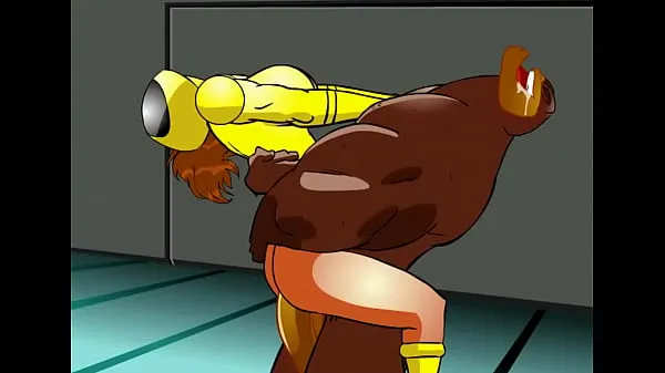 Yellow Ranger Bearhug مقاطع فيديو جديدة كبيرة