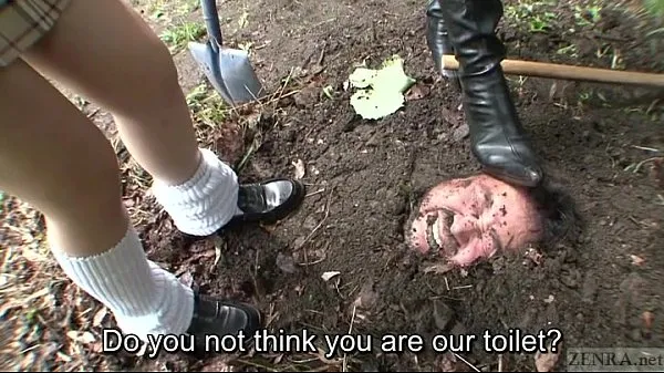 Duże Subtitled Japanese principal outdoor burial pee baptism nowe filmy