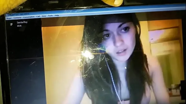 Grote Indian Call Girl Smita Roy On Skype nieuwe video's