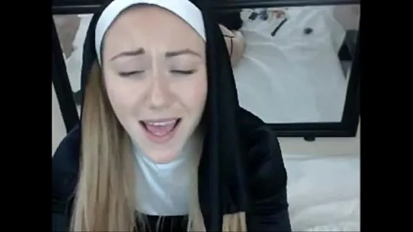 بڑے nun halloween cosplay camSlut masturbating at نئے ویڈیوز