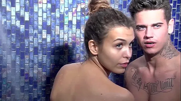 Adam & Melani shower sex part 1 Eden Hotel مقاطع فيديو جديدة كبيرة