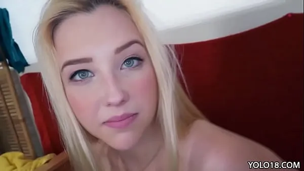 Store Blonde teen Samantha Rone nye videoer