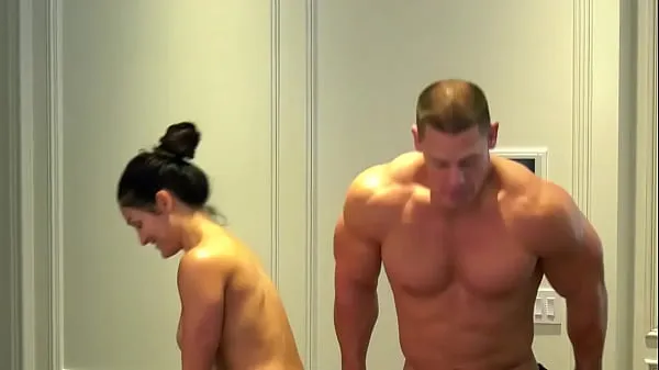 Nude 500K celebration! John Cena and Nikki Bella stay true to their promise مقاطع فيديو جديدة كبيرة