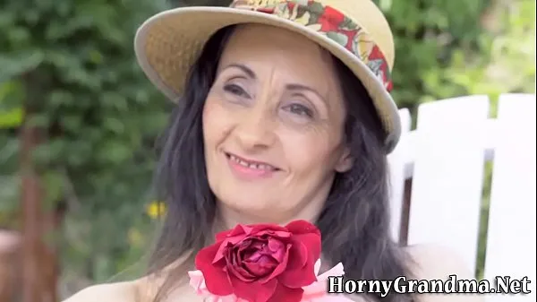 Grote Mature granny facialized nieuwe video's