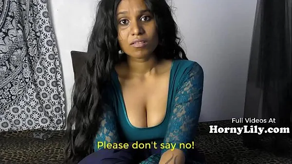 Grandes A dona de casa indiana entediada implora por trio em hindi com legendas em inglês novos vídeos