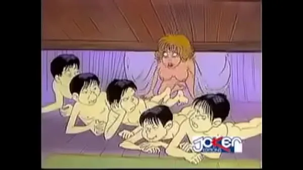 4 Men battery a girl in cartoon Video baharu besar
