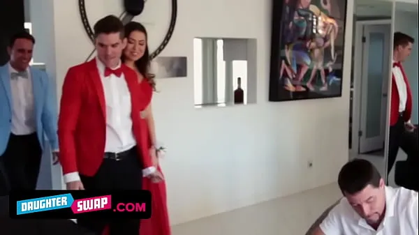 Duże Swapping stepdaughters at prom night nowe filmy