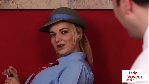 วิดีโอใหม่ยอดนิยม British voyeur instructs classmate รายการ