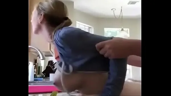 Surprising my wife in the dishwasher Video baru yang besar