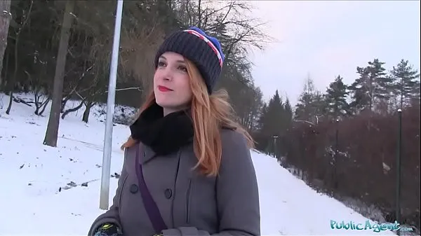 Veľké Public Agent Inked ginger Irina Vega earns cash for fucking nové videá