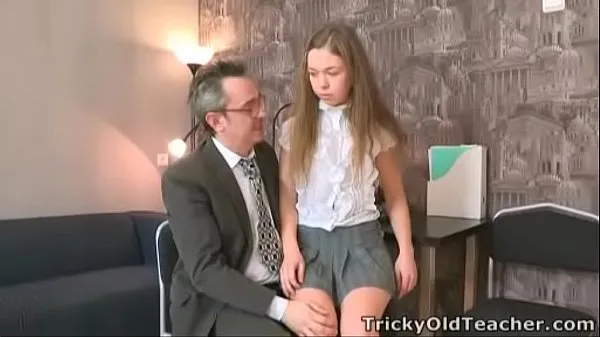 Tricky Old Teacher - Sara looks so innocent Video baharu besar
