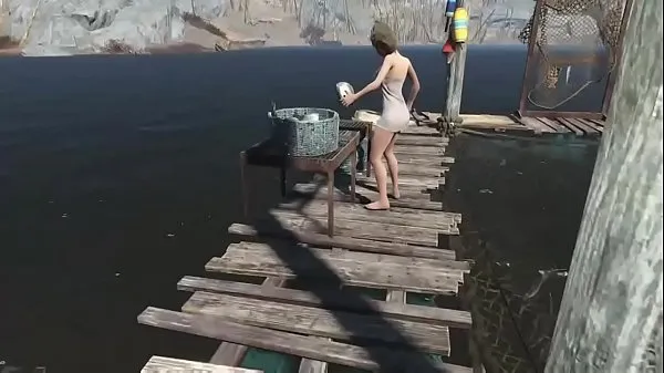 Veliki Fallout 4: Fishing Dock ft Nate & Nora novi videoposnetki