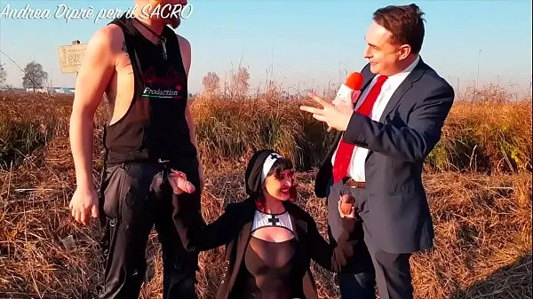 Veliki Valery Vita and Trip Conte: porn-outrage against the bible and pissing with Andrea Diprè novi videoposnetki