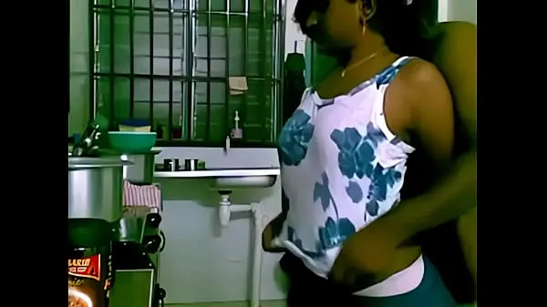 See maid banged by boss in the kitchen Video baharu besar