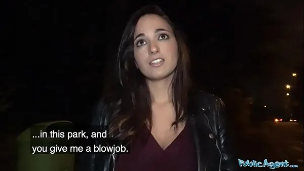 Public Agent Spanish hotty pussy pounded by a stranger مقاطع فيديو جديدة كبيرة