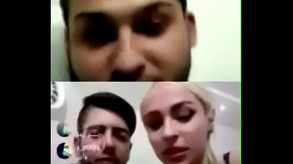 Big An Iranian girl sucks for her boyfriend on Live Insta new Videos