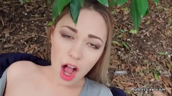 Hot blonde Selvaggia fucks pov with huge dick Video baharu besar
