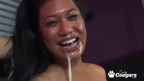 Big Lyla Lei To Give A Sloppy Blowjob & Gets A Huge Messy Facial new Videos