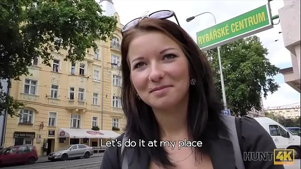 Veľké HUNT4K. Hot fucking for money in the capital of Czech Republic nové videá