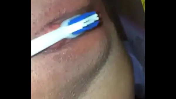 brushing my cock Video baharu besar