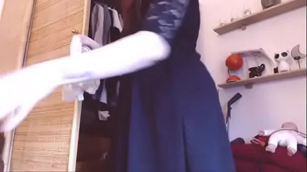 Büyük Do we play the sexy shop assistant? Choose my panties and then smell them all yeni Video