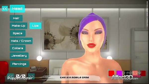 Big tits girl has solo pleasure in the mobile game Video baru yang besar