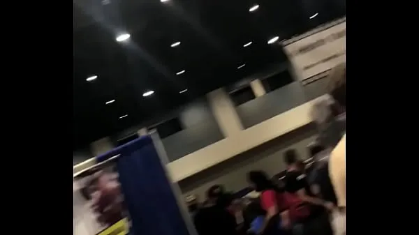 Big Comicon bulge flash. White girls is hungry for it new Videos