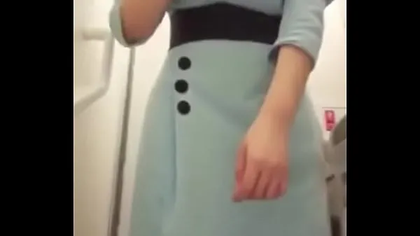 Big Xiamen Airlines flight attendant touched herself new Videos
