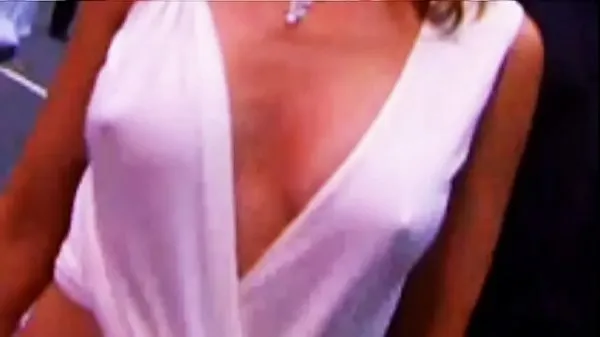 Big Kylie Minogue See-Thru Nipples - MTV Awards 2002 new Videos