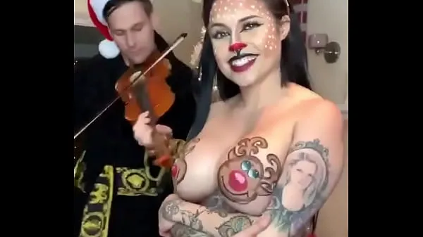 girl reindeer dance sexy body Video baharu besar