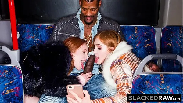 Big BLACKEDRAW Two Beauties Fuck Giant BBC On Bus new Videos