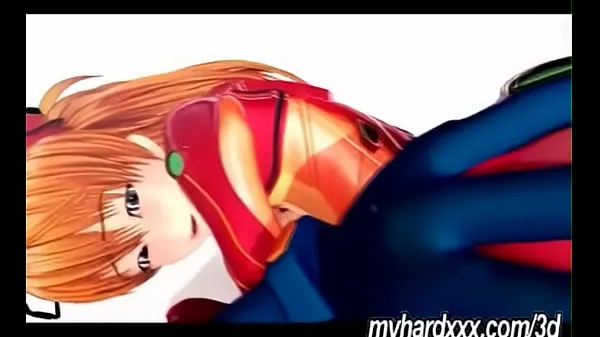 大きな3D Asuka新しい動画
