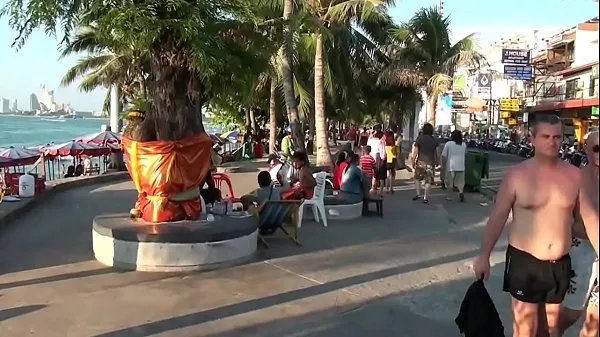 Grote Beach Whores in Pattaya Thailand nieuwe video's