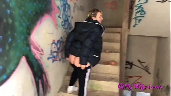 Big I want to feel filled with your cock as we enter this abandoned house new Videos