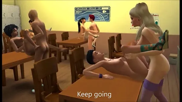 Velká The Sims XXX In school nová videa