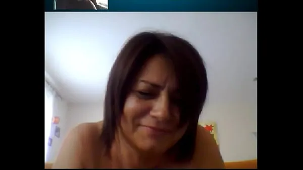 Grote Italian Mature Woman on Skype 2 nieuwe video's