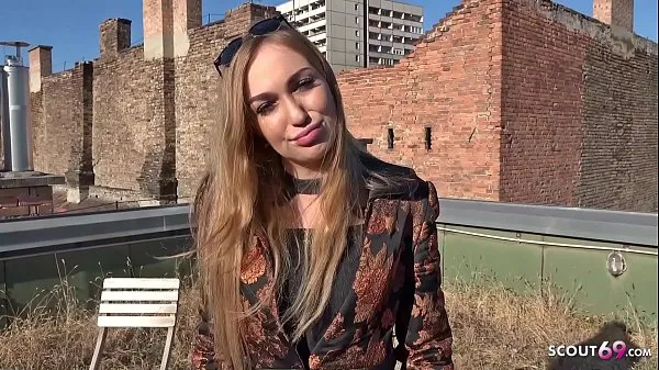 Duże GERMAN SCOUT - Fashion Teen Model Liza Talk to Anal for Cash nowe filmy
