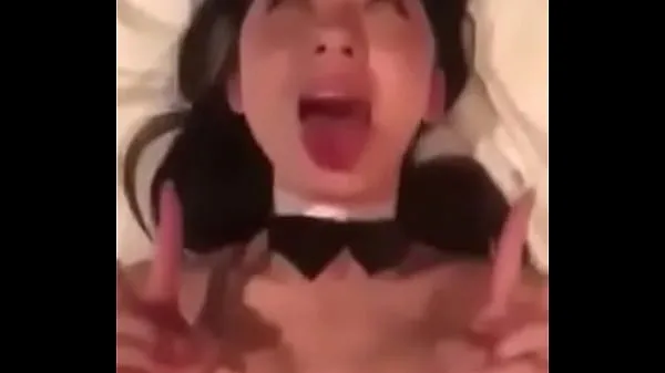 cute girl being fucked in playboy costume Video baru yang besar