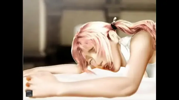 Big FFXIII Serah fucked on bed | Watch more videos new Videos