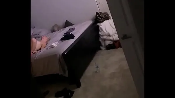 Grandi Summerr getting fucked by BF buddy while he watches from closet nuovi video
